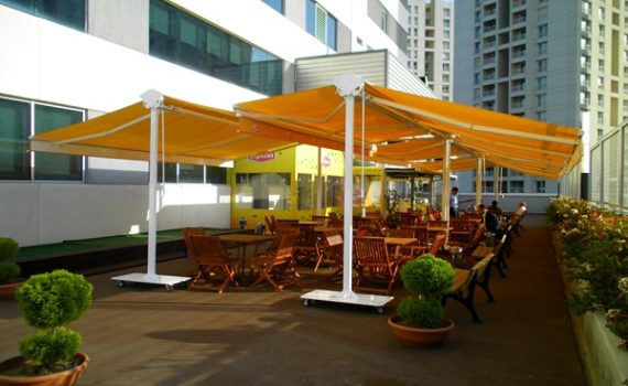 Çift Açılır Tente